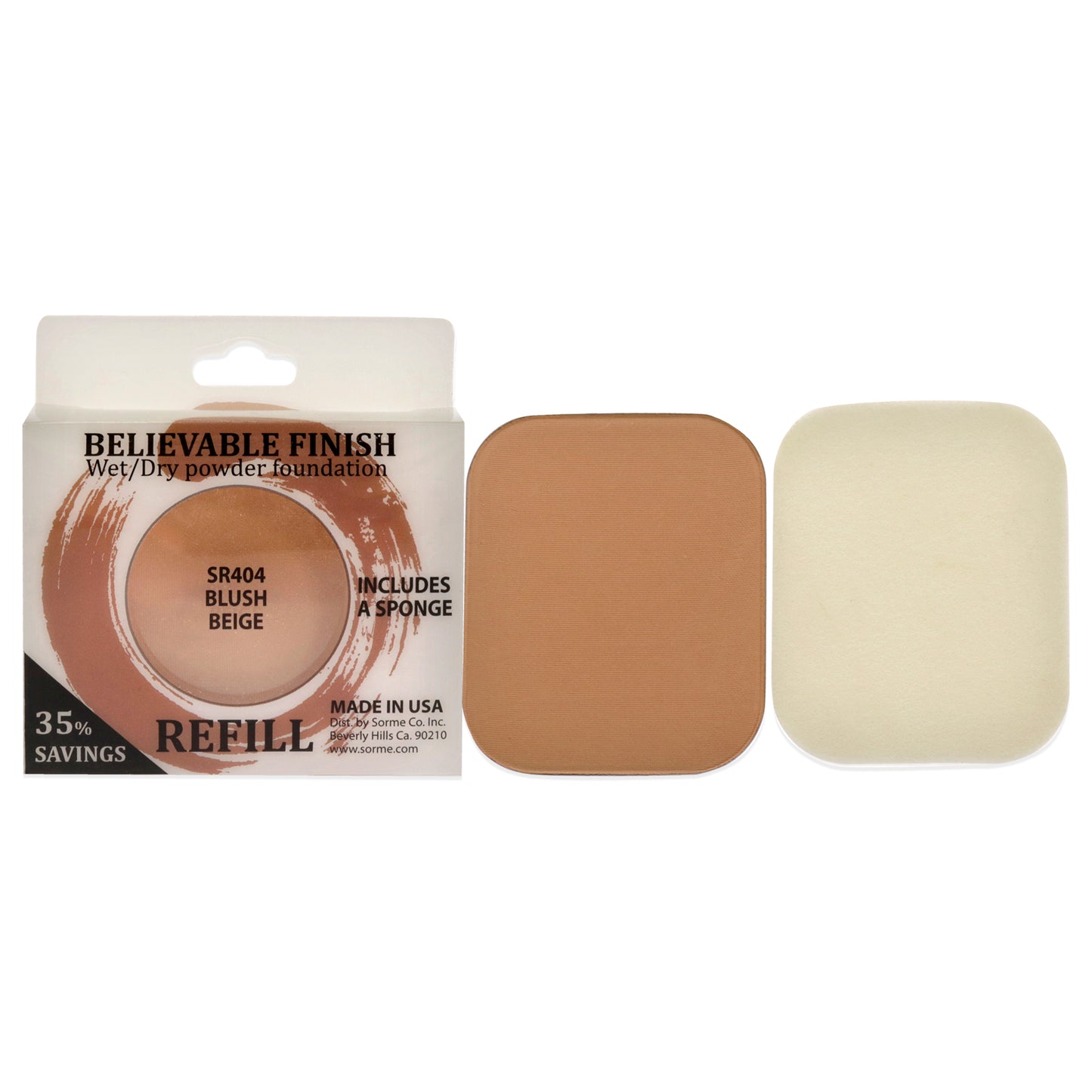 Believable Finish Powder Foundation (Refill)