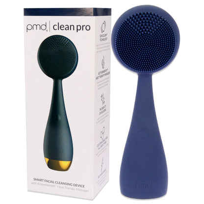 PMD Clean Pro - Navy with Gold Finish Facial Brush