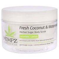 Fresh Coconut and Watermelon Herbal Sugar Body Scrub