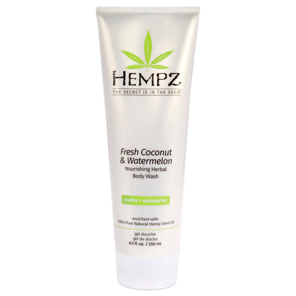 Fresh Coconut and Watermelon Herbal Body Wash