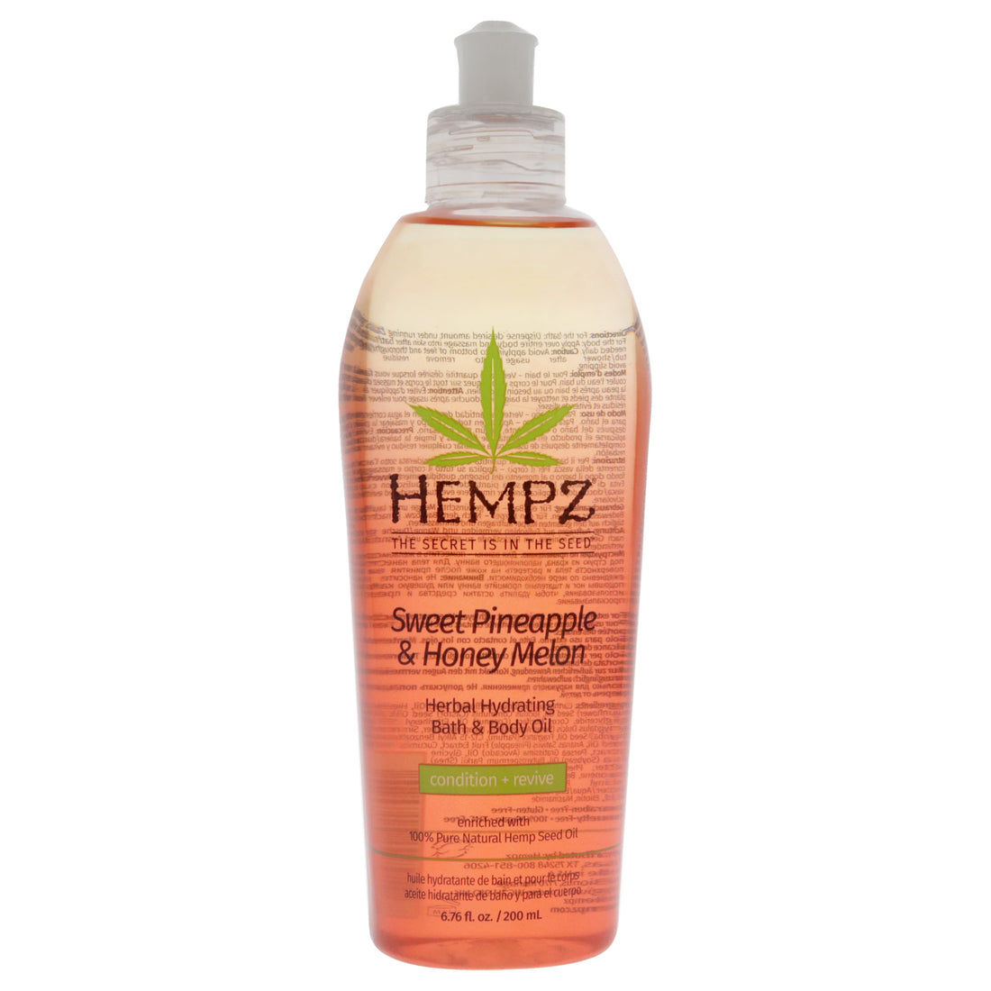 Sweet Pineapple and Honey Melon Hydrating Bath and Body Oil