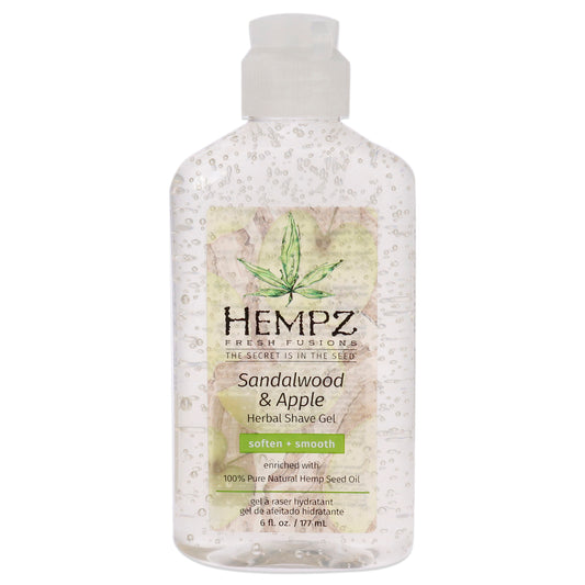 Fresh Fusions Sandalwood and Apple Herbal Shave Gel