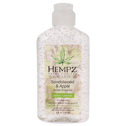 Fresh Fusions Sandalwood and Apple Herbal Shave Gel