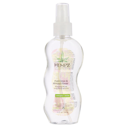 Fresh Fusions Pink Citron and Mimosa Flower Energizing Herbal Body Mist and Refresher