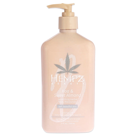 Koa and Sweet Almond Smoothing Herbal Body Moisturizer