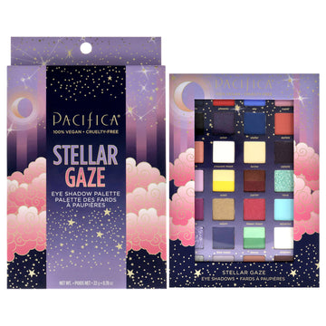 Stellar Gaze Eyeshadow Palette by Pacifica for Women - 0.78 oz Eye Shadow