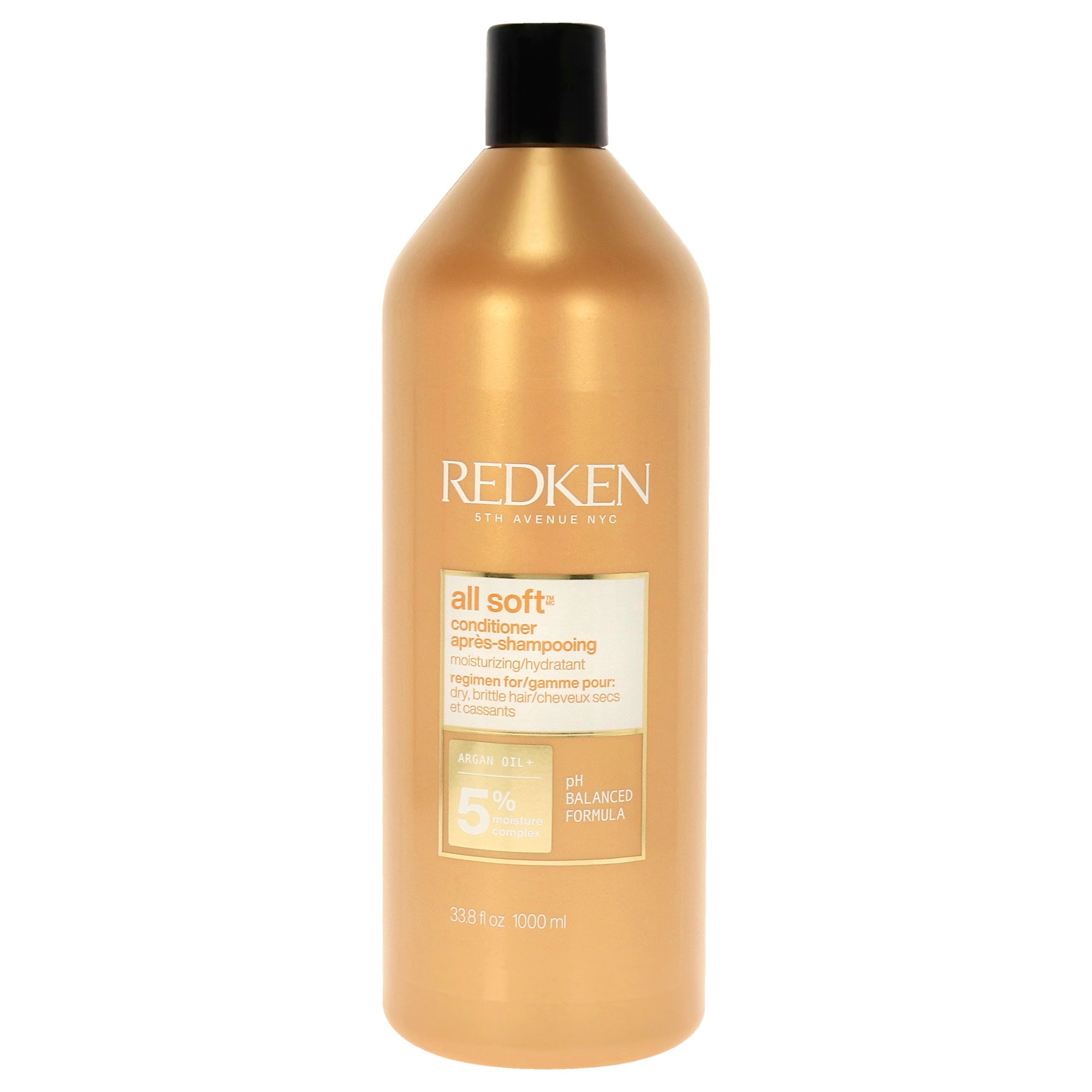 All Soft Conditioner-NP by Redken for Unisex - 33.8 oz Conditioner