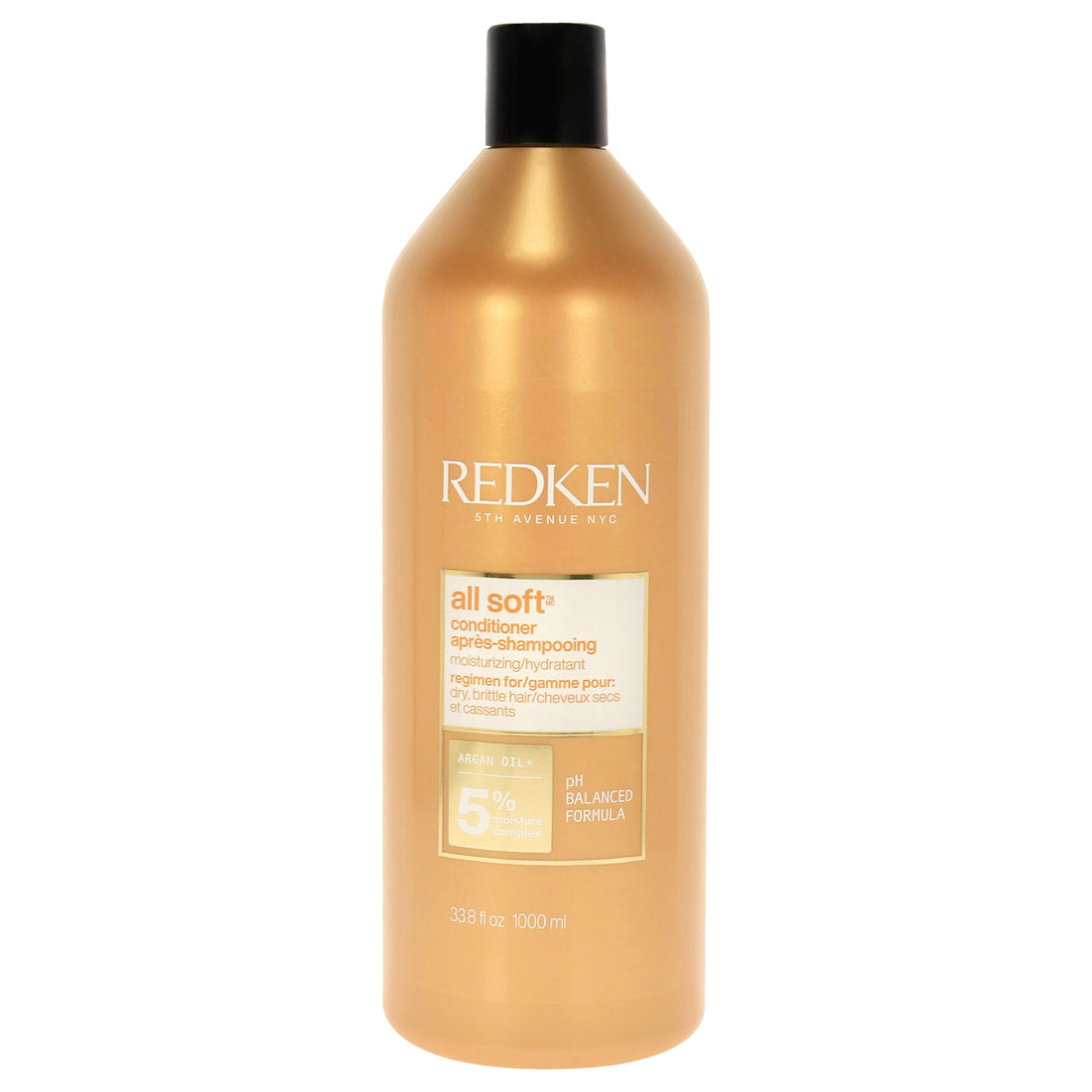 All Soft Conditioner-NP by Redken for Unisex - 33.8 oz Conditioner