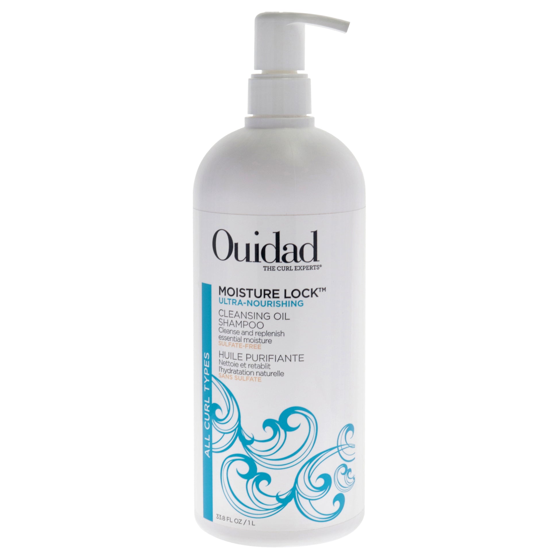 Ultra-Nourishing Cleansing Oil Shampoo by Ouidad for Unisex - 33.8 oz Shampoo