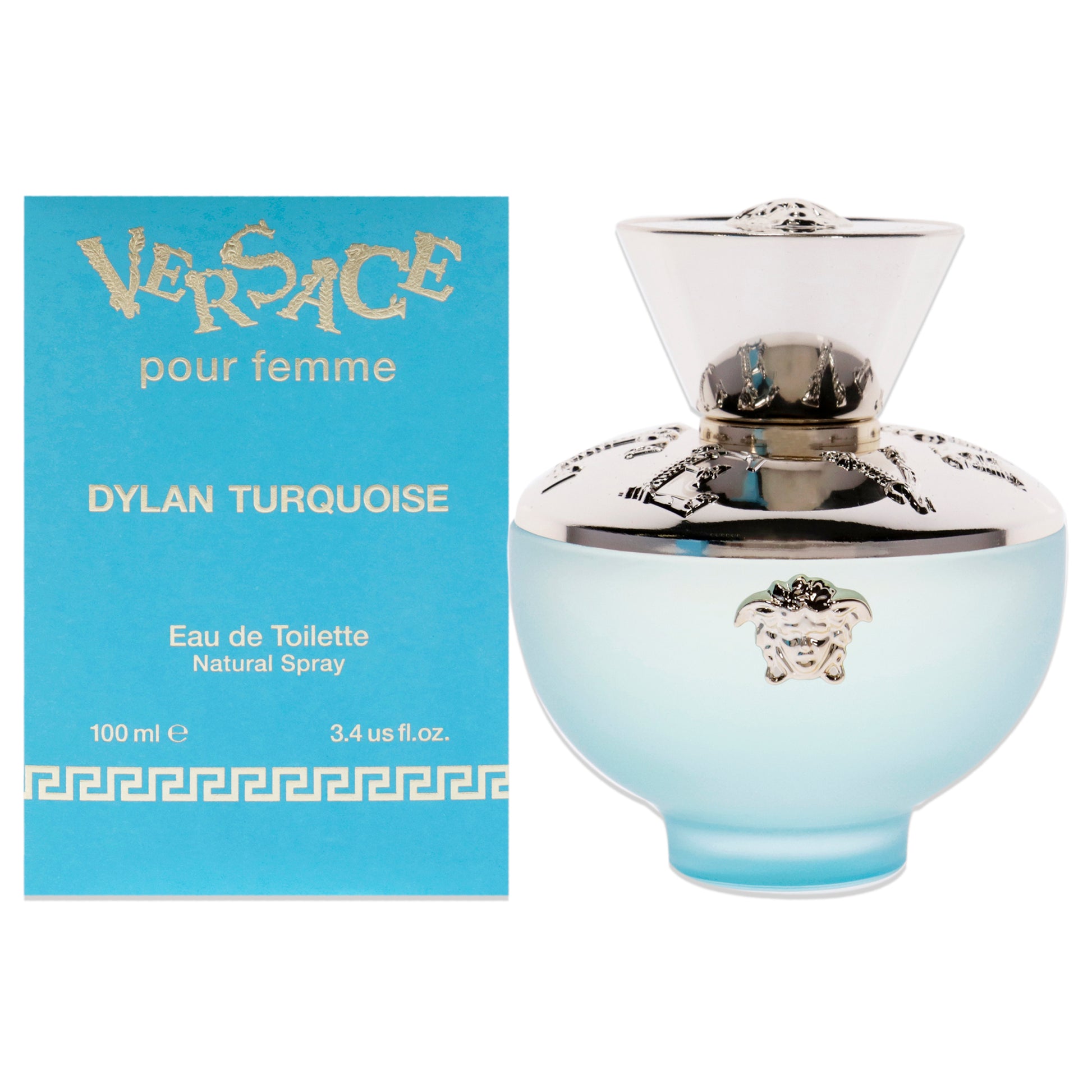 Dylan Turquoise Pour Femme by Versace for Women - 3.4 oz EDT Spray