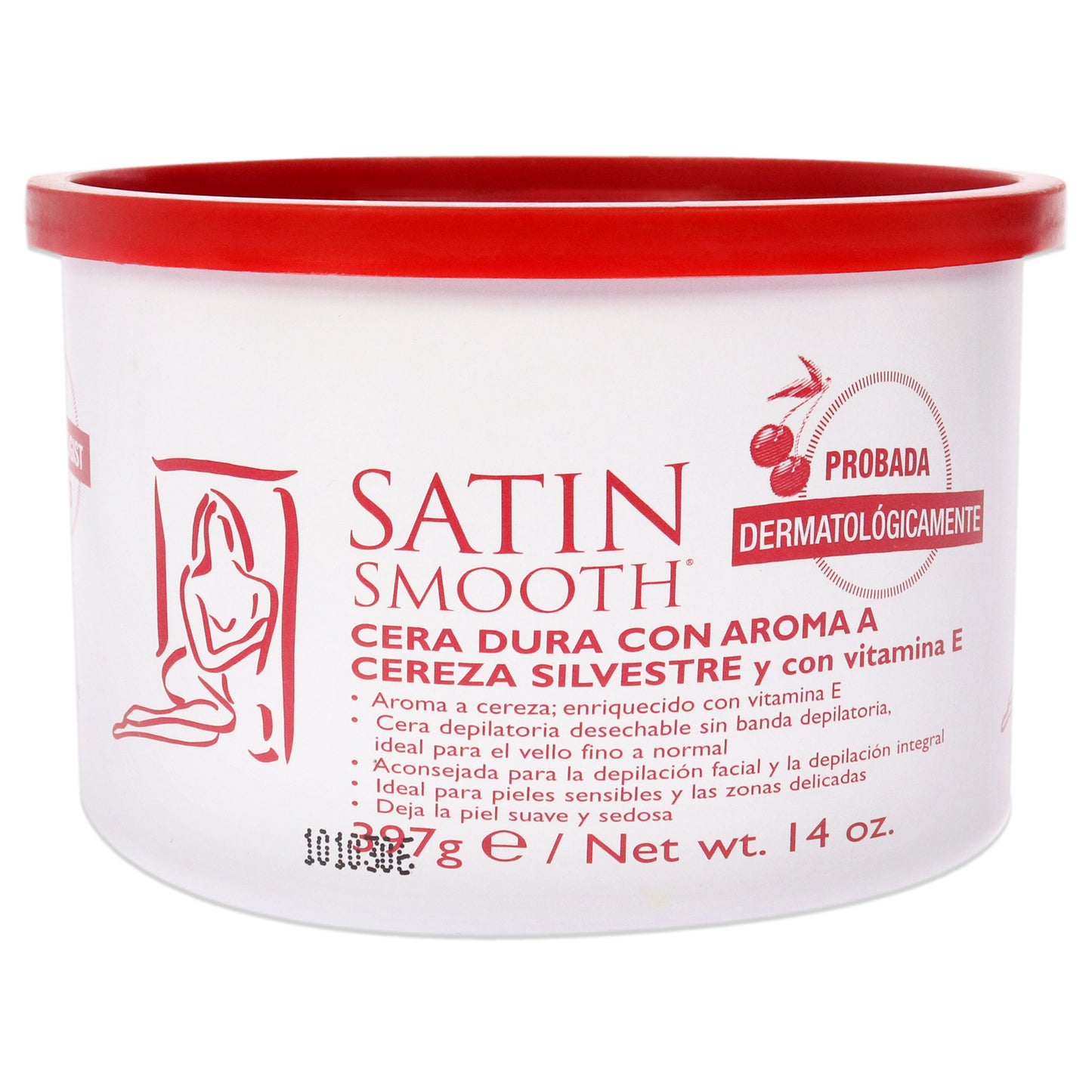 Wild Cherry Hard Wax with Vitamin E