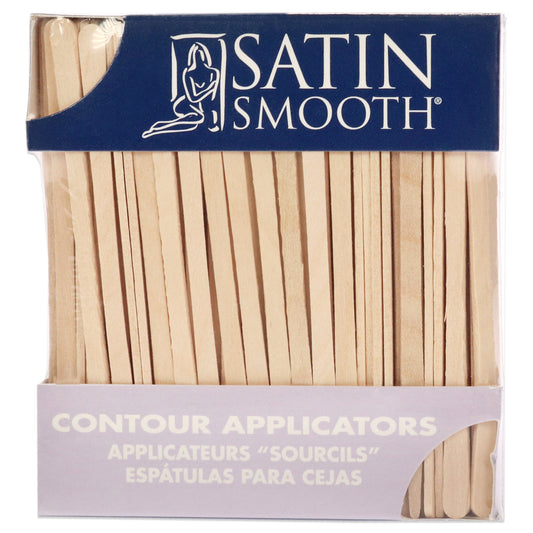 Contour Applicators by Satin Smooth for Women - 200 Pc Sticks