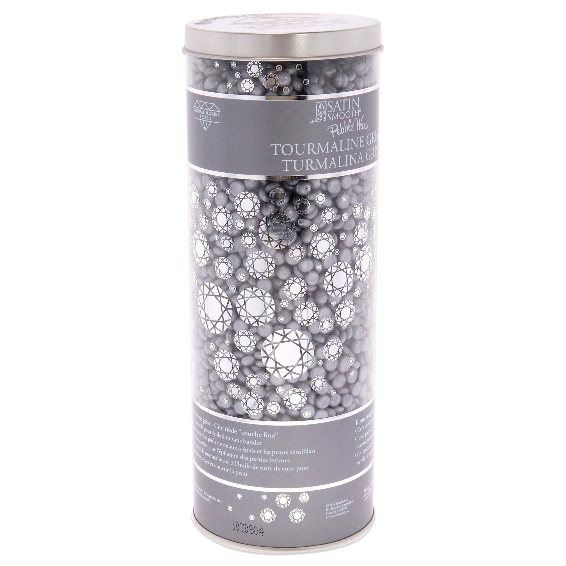 Silver Tourmaline Thin Film Flex Pebbles Wax