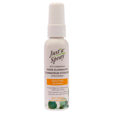 Just a Spray Odor Eliminator - Island Fresh by Prelam for Unisex - 1.85 oz Spray