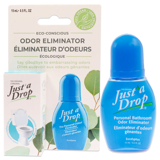 Just a Drop Odor Eliminator - Eucalyptus by Prelam for Unisex - 0.5 oz Drops