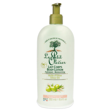 Moisturizing Body Lotion - Olive Oil by Le Petit Olivier for Women - 8.4 oz Body Lotion