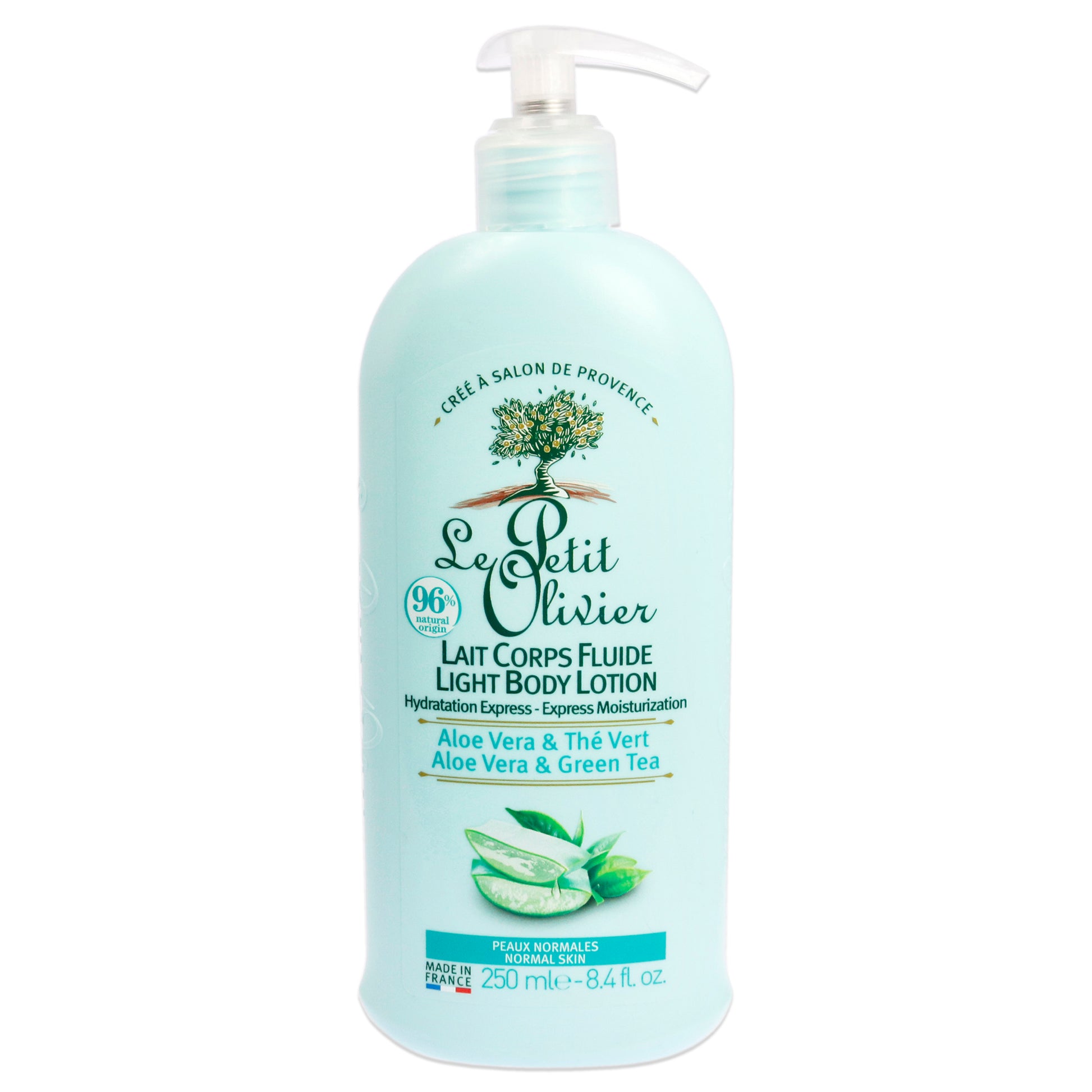 Light body Lotion - Aloe Vera and Green Tea