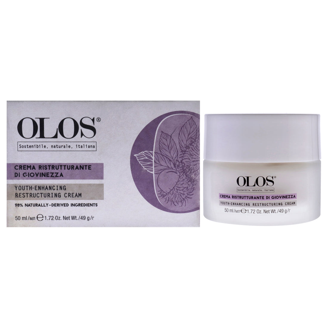 Youth-enhancing Restructuring Cream by Olos for Unisex - 1.72 oz Cream