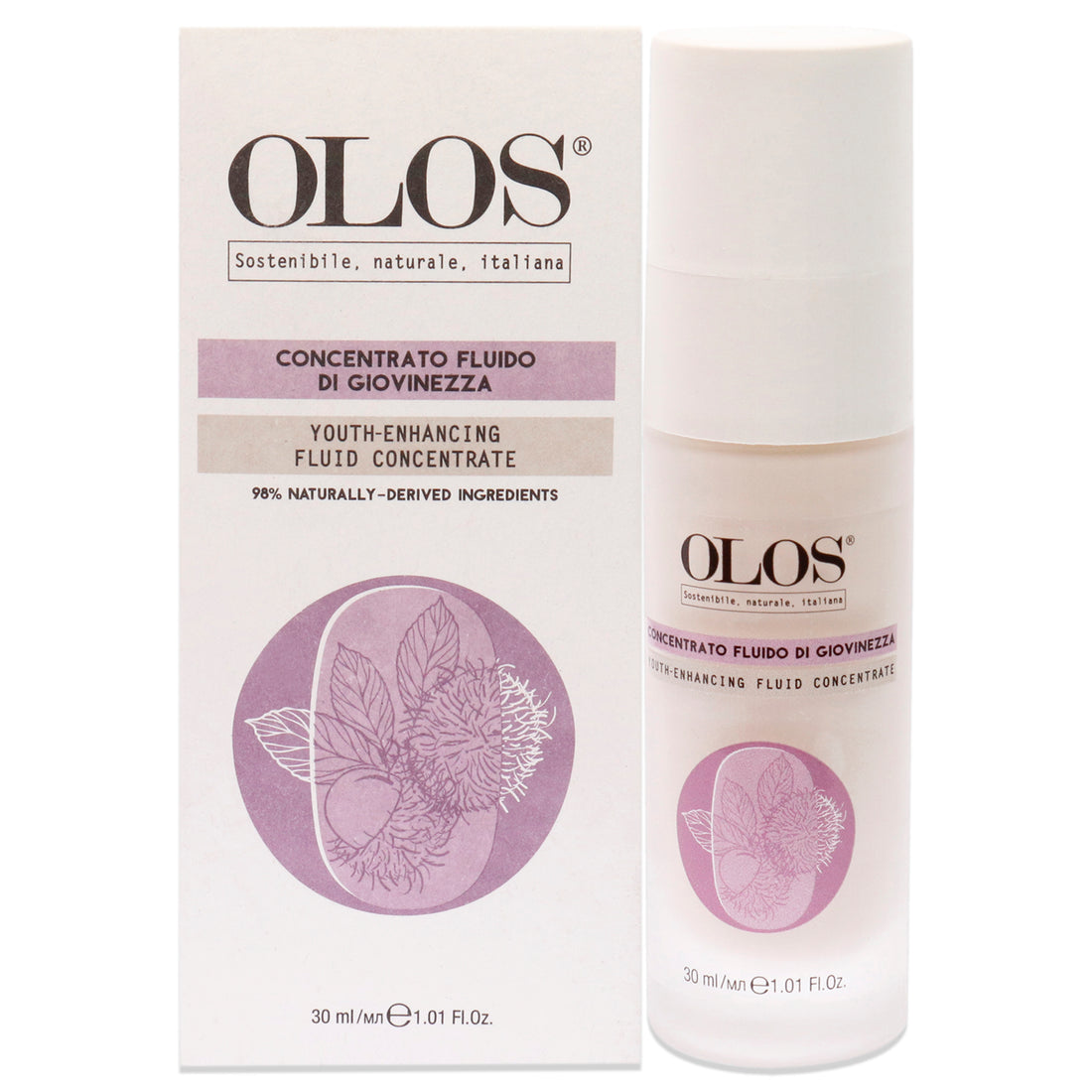 Youth-enhancing Fluid Concentrate by Olos for Unisex - 1.01 oz Serum