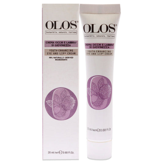 Youth-enhancing Eye and Lip Cream by Olos for Unisex - 0.68 oz Cream