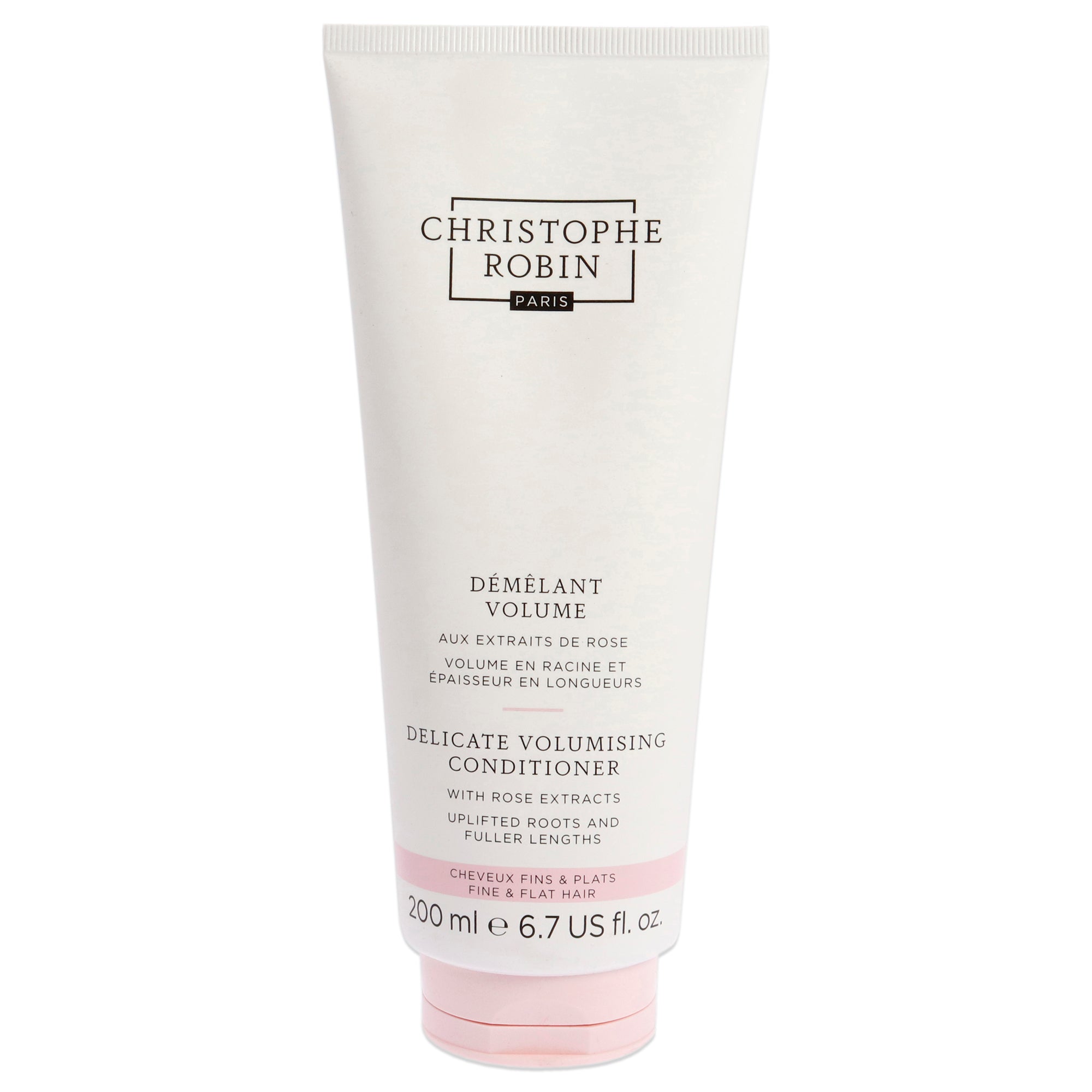 Delicate Volumizing Conditioner with Rose Extracts by Christophe Robin for Unisex - 6.7 oz Conditioner