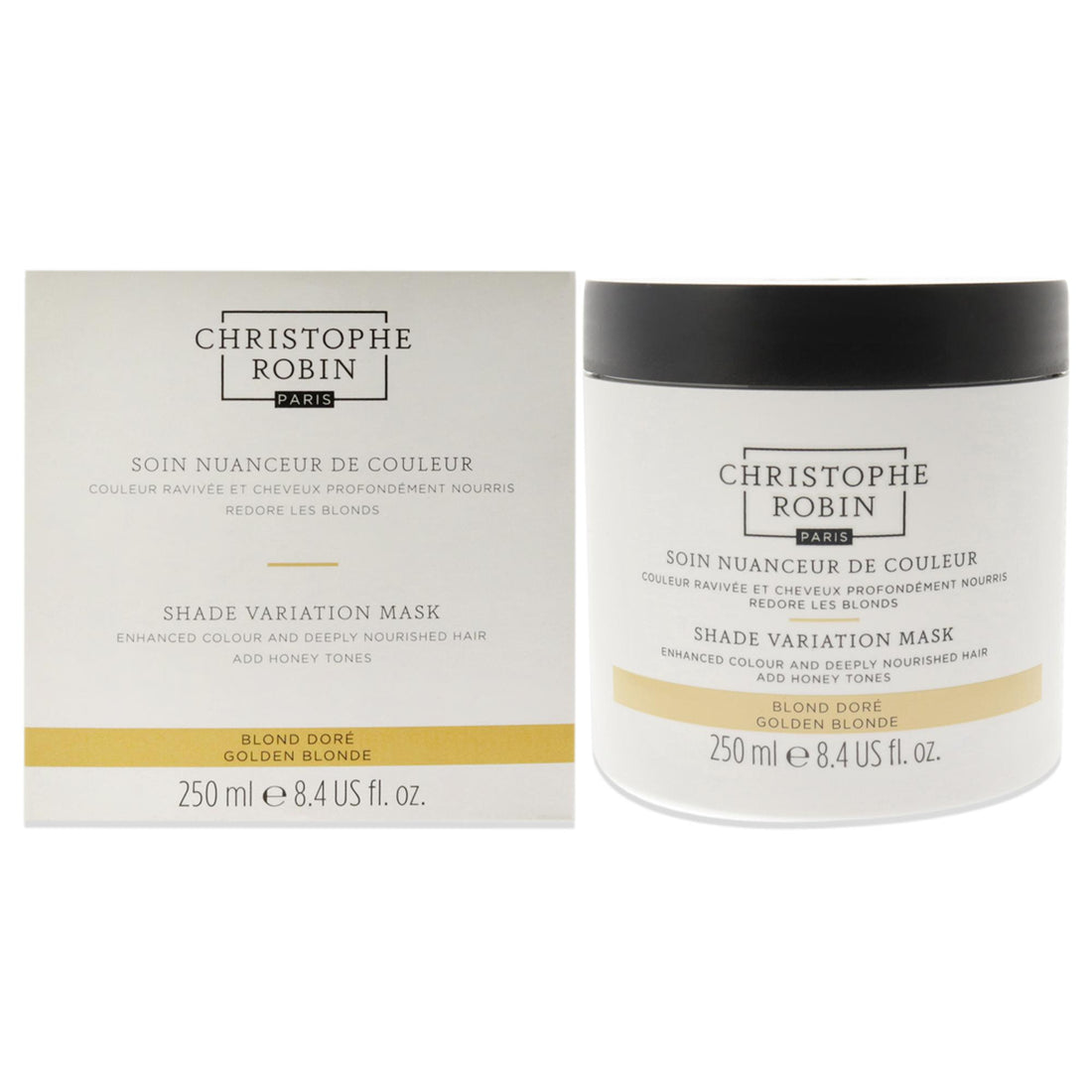 Shade Variation Mask - Golden Blonde by Christophe Robin for Unisex - 8.33 oz Masque