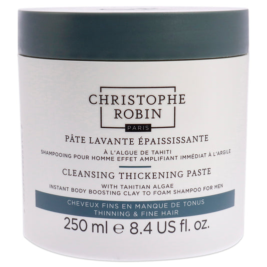 Cleansing Thickening Paste by Christophe Robin for Unisex - 8.4 oz Paste