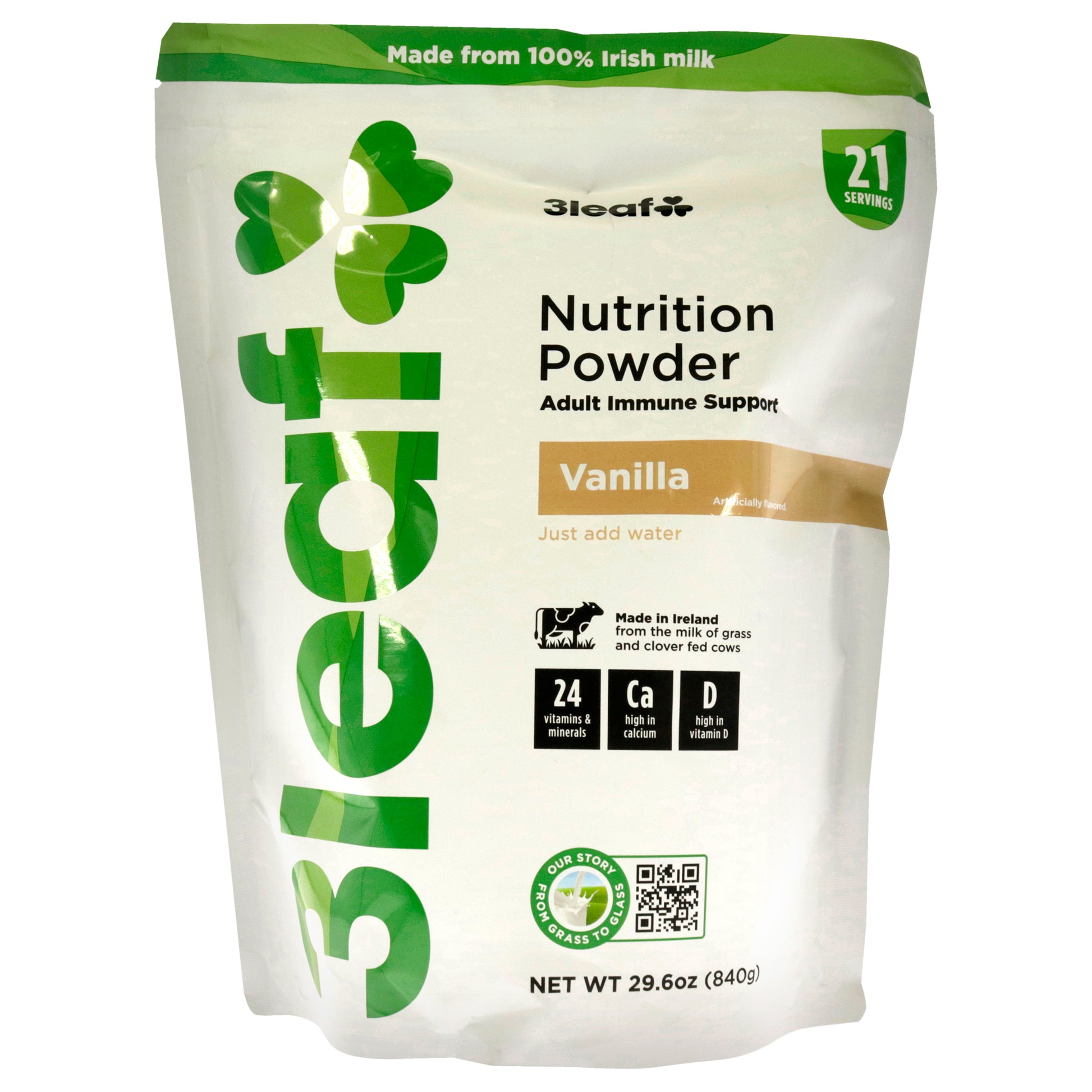 3Leaf Nutrition Powder Adult Immune Support