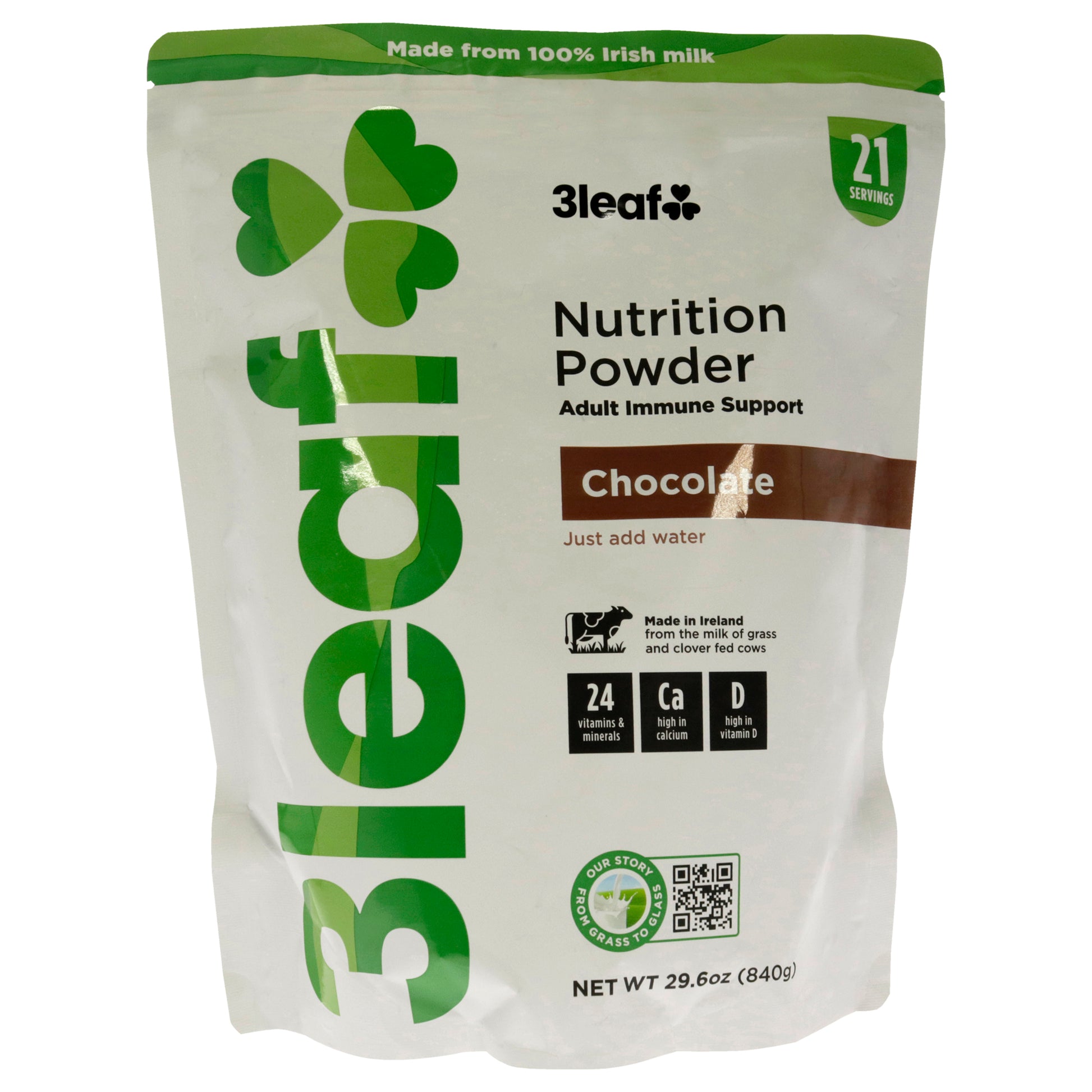 3Leaf Nutrition Powder Adult Immune Support