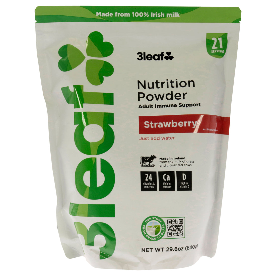 3Leaf Nutrition Powder Adult Immune Support