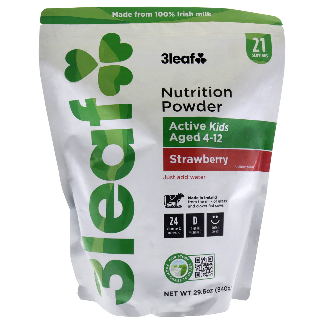 3Leaf Nutrition Powder Active Kids Aged 4-12