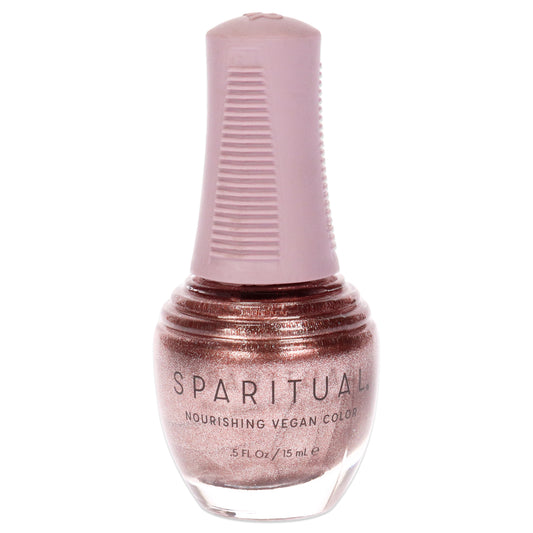 Nourishing Vegan Color - First Light by SpaRitual for Women - 0.5 oz Nail Polish