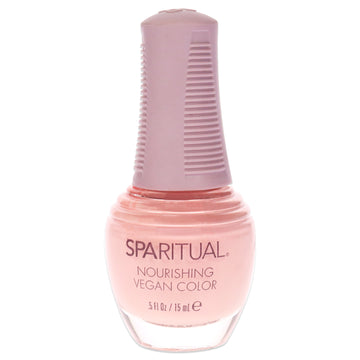 Nourishing Vegan Color - Breath of Joy by SpaRitual for Women - 0.5 oz Nail Polish