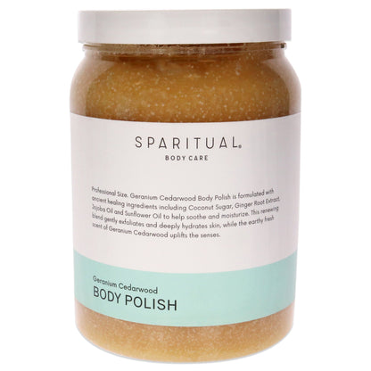 Slow Beauty Body Polish - Geranium Cedarwood