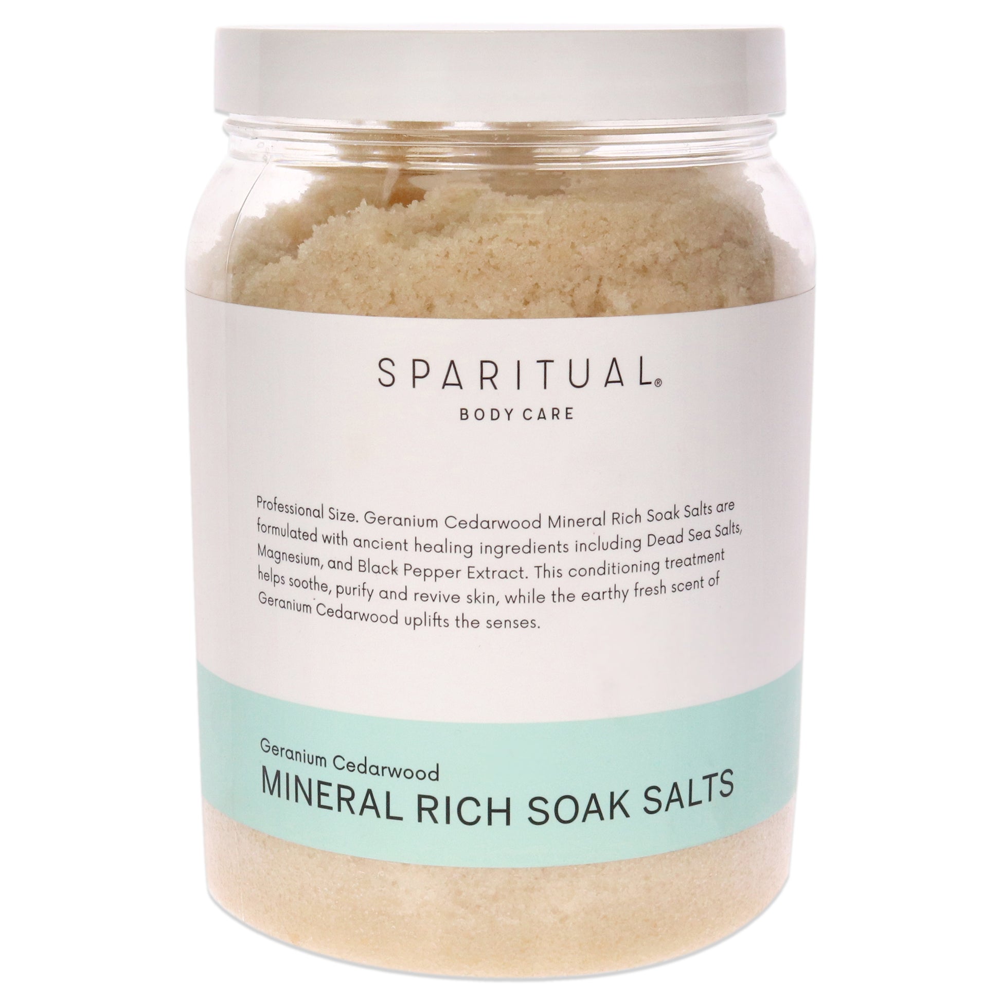 Mineral Rich Soak Salts - Geranium Cedarwood