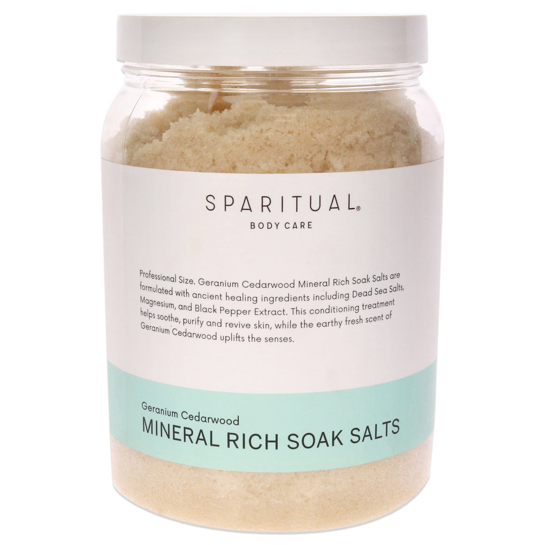 Mineral Rich Soak Salts - Geranium Cedarwood