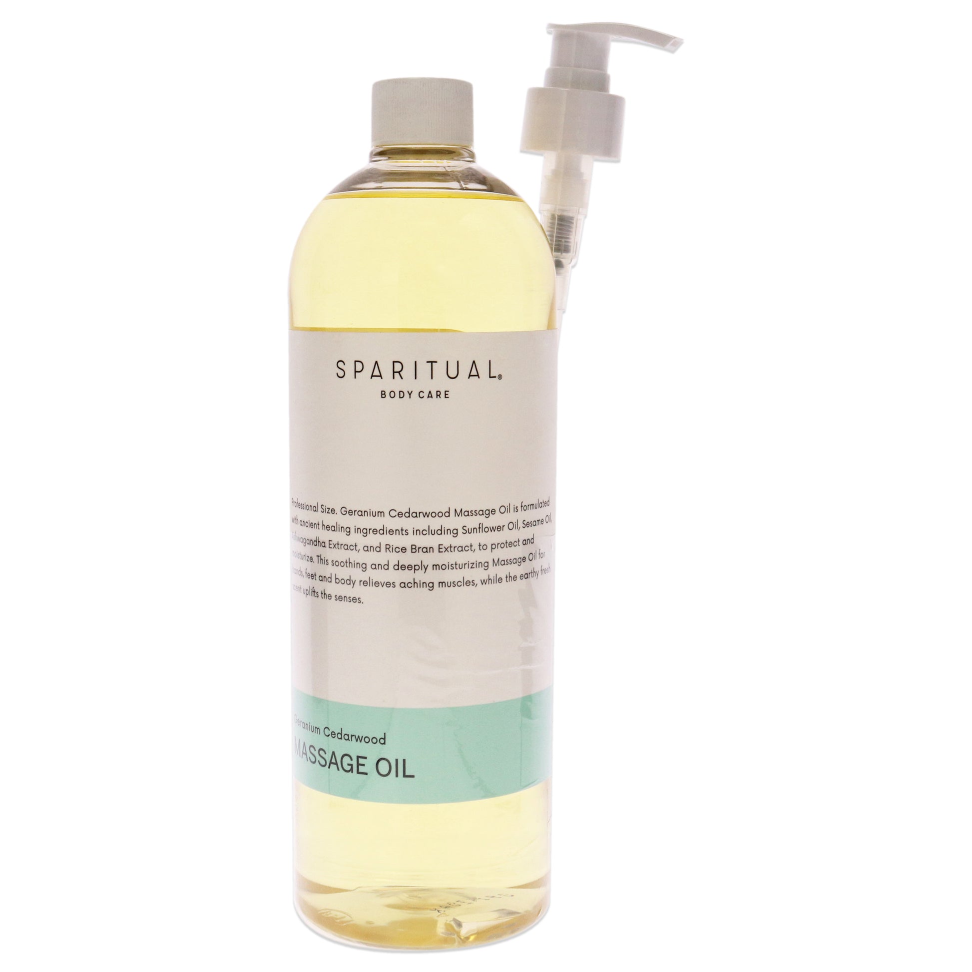 Slow Beauty Massage Oil - Geranium Cedarwood