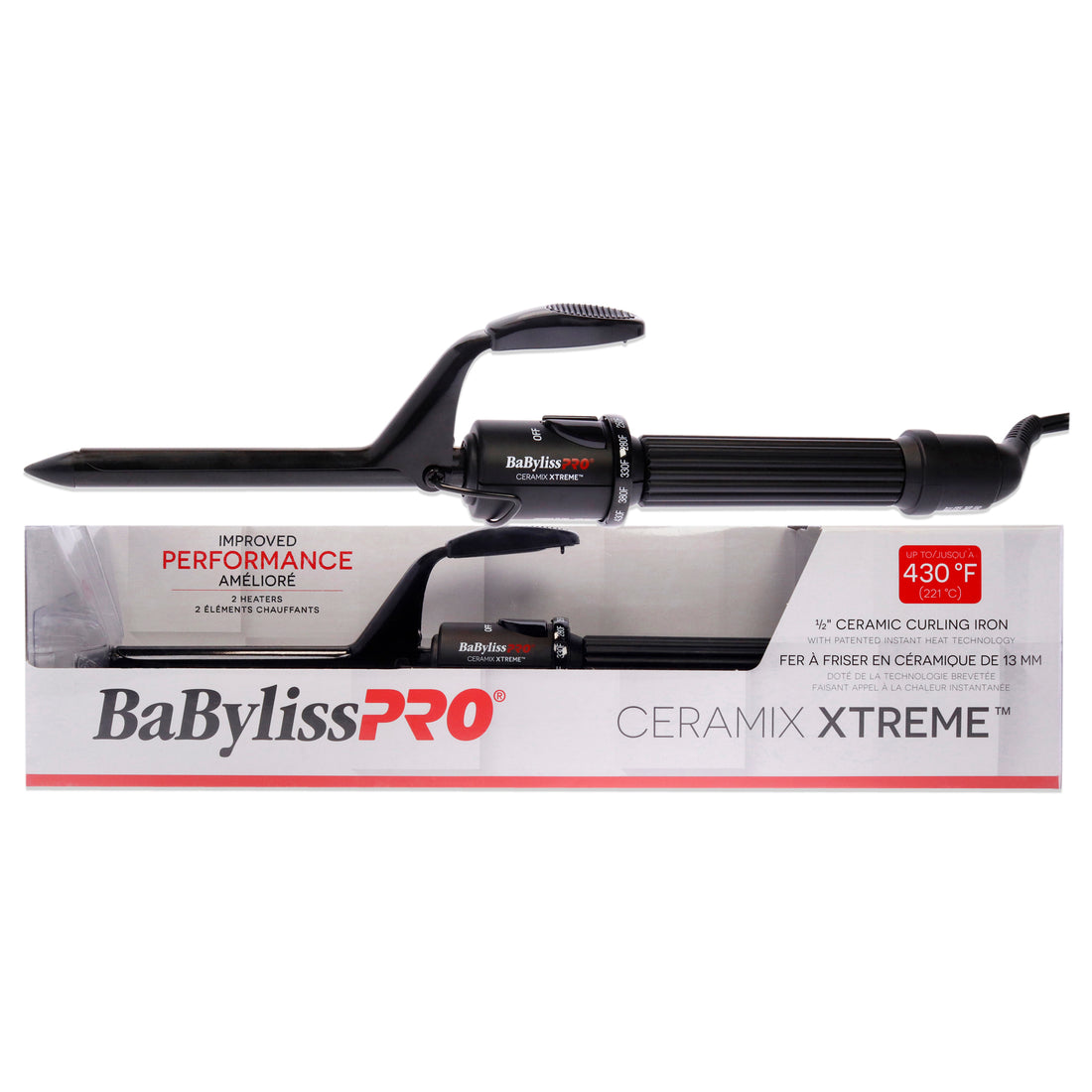Babyliss PRO Professional Ceramix Xtreme Curling Iron - BABC50SNC
