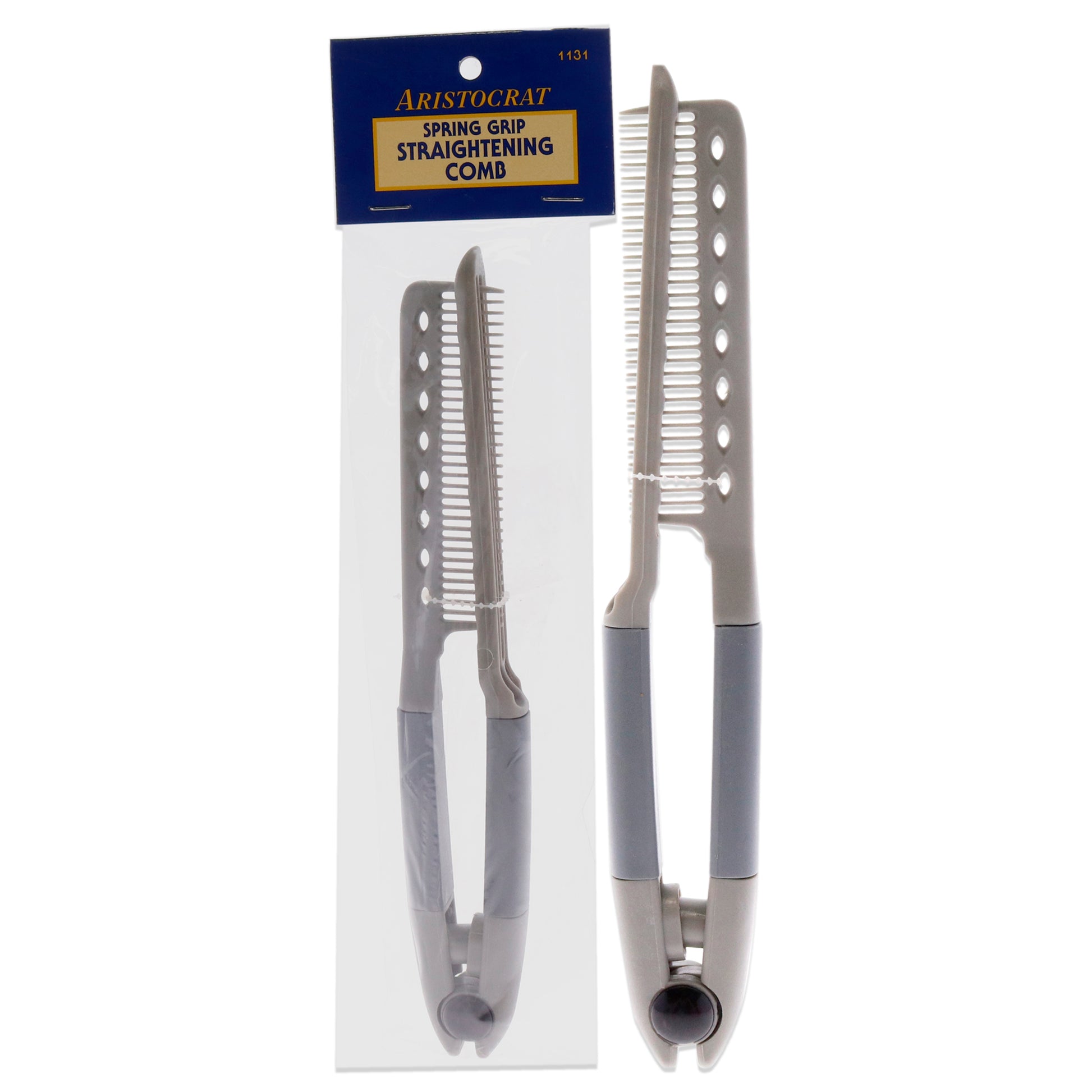 Spring Grip Straightening Comb