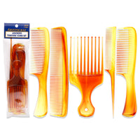 Assorted Tortoise Comb Set