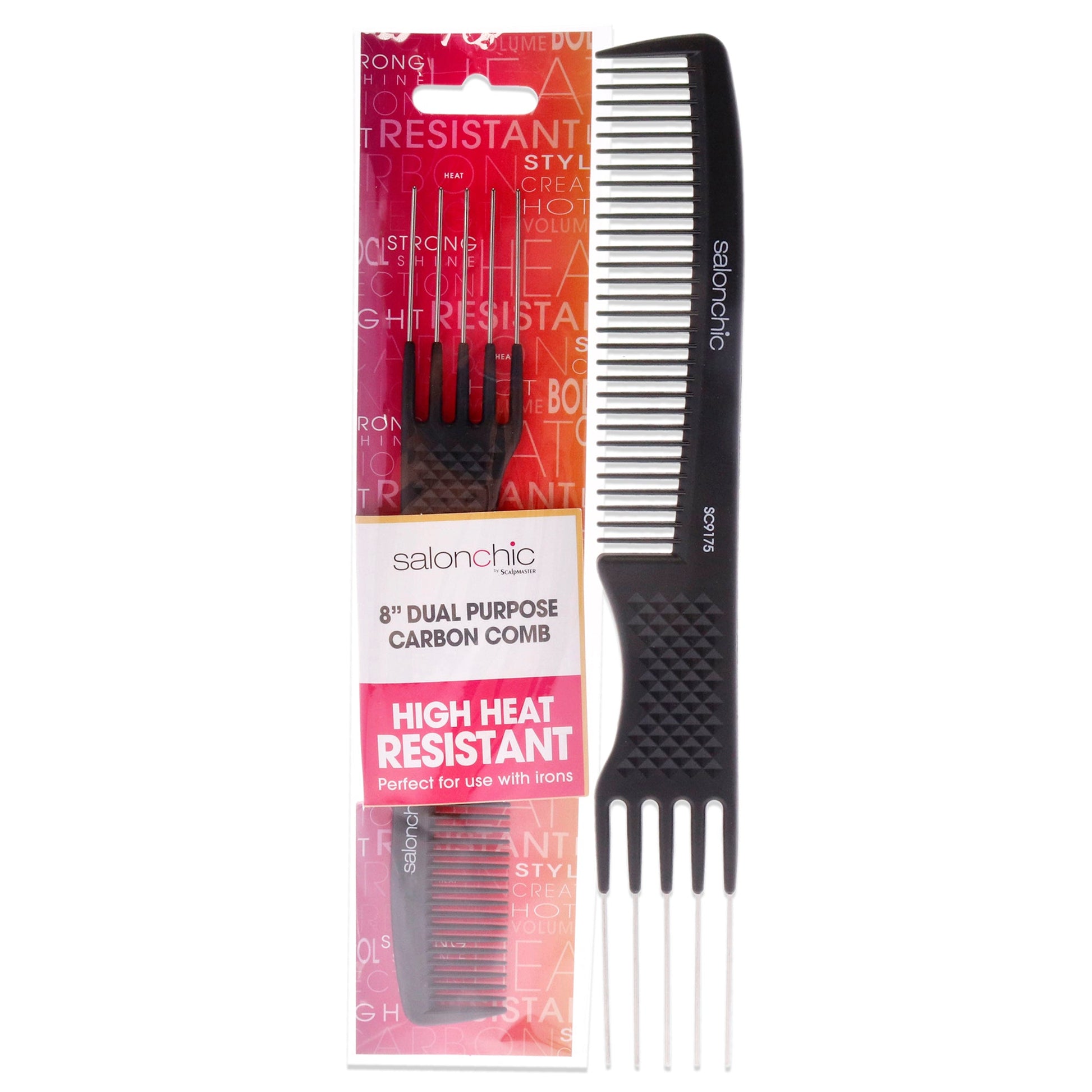 Dual Purpose Carbon Comb High Heat Resistant 8