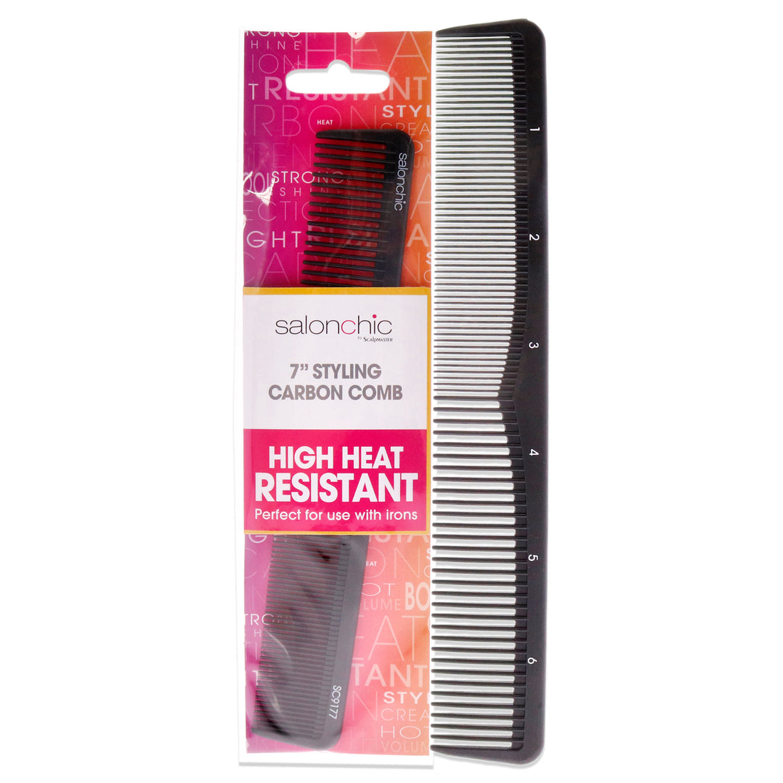 Styling Carbon Comb High Heat Resistant 7