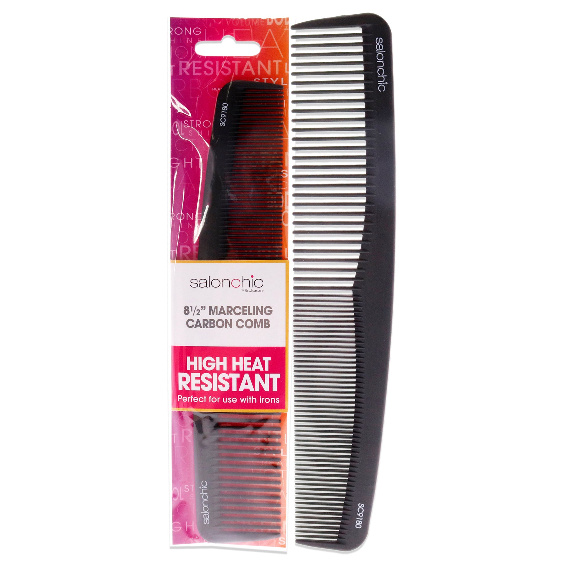 Marceling Carbon Comb High Heat Resistant 8.5