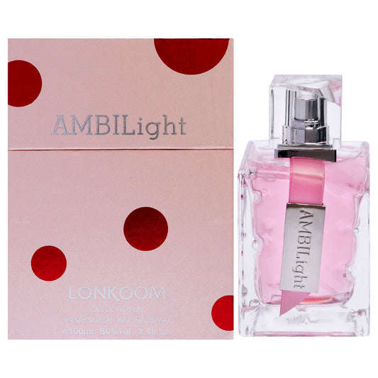 Ambilight - Pink by Lonkoom for Women - 3.4 oz EDP Spray