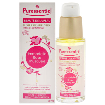 Organic Essential Elixir Face Care Oil by Puressentiel for Unisex - 1 oz Oil