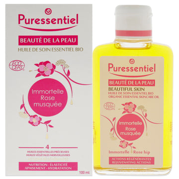 Organic Essential Skincare Oil by Puressentiel for Unisex - 3.4 oz Oil