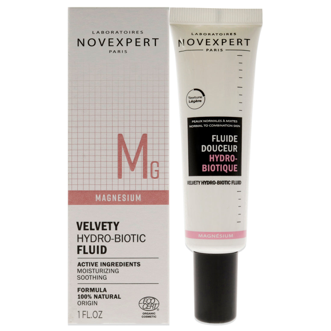 Velvety Hydro-Biotic Fluid by Novexpert for Unisex - 1 oz Moisturizer