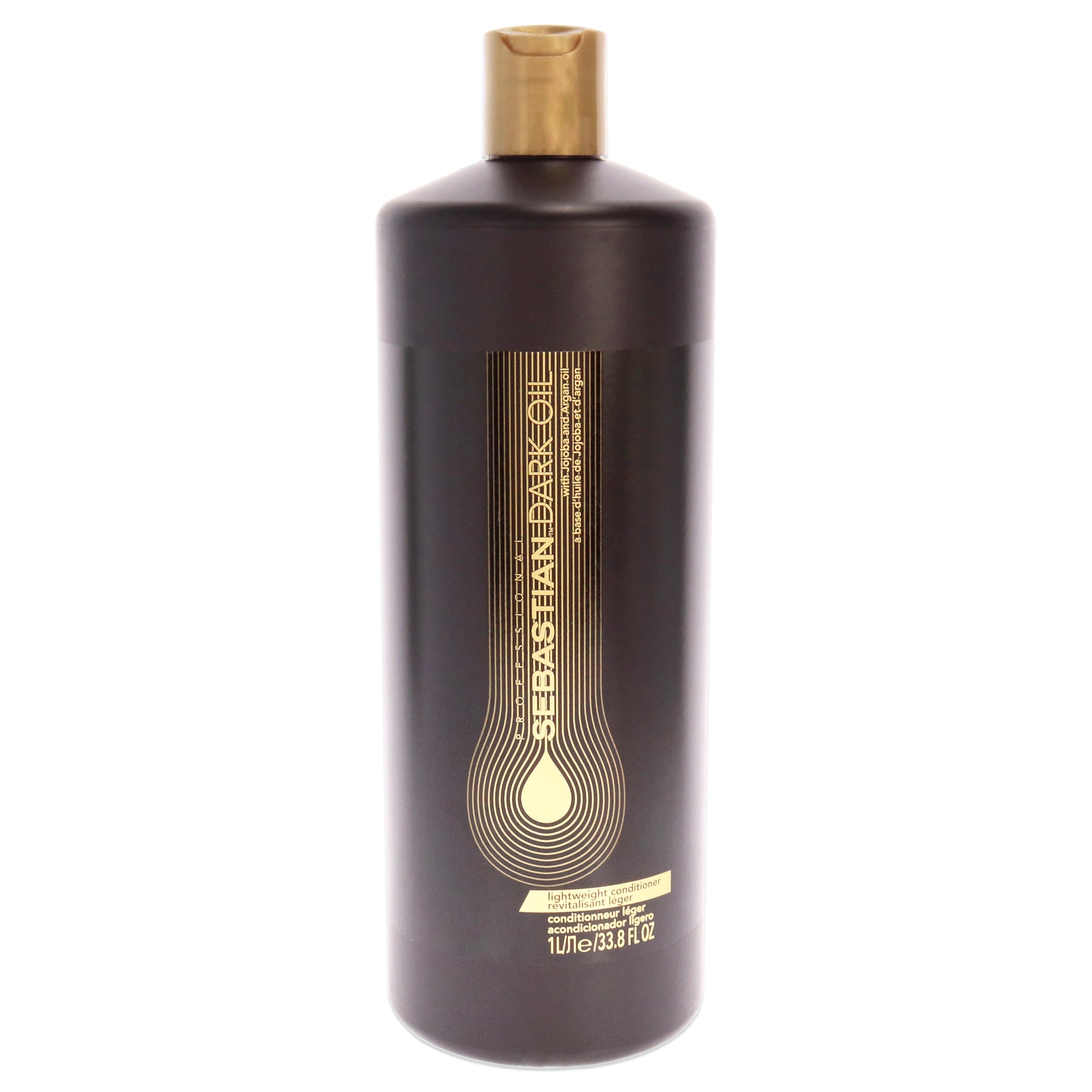 Dark Oil Lightweight Conditioner by Sebastian for Unisex - 33.8 oz Conditioner