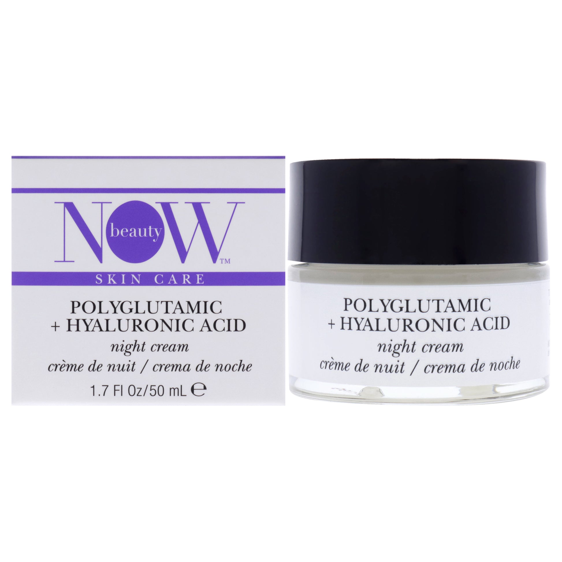 Polyglutamic Plus Hyaluronic Acid Night Cream