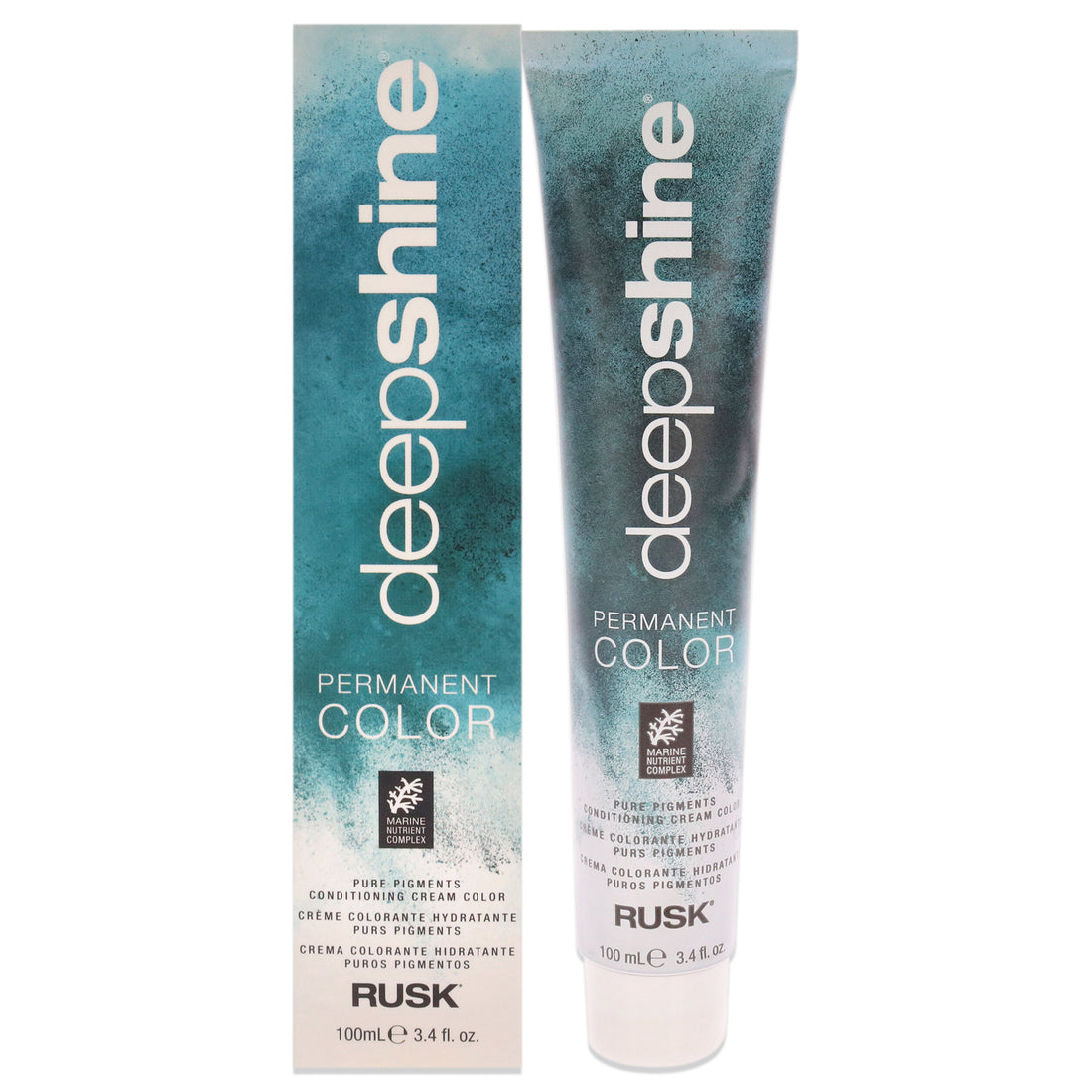 Deepshine Pure Pigments Conditioning Cream Color - 10.03NL Ultra Light Blonde by Rusk for Unisex - 3.4 oz Hair Color